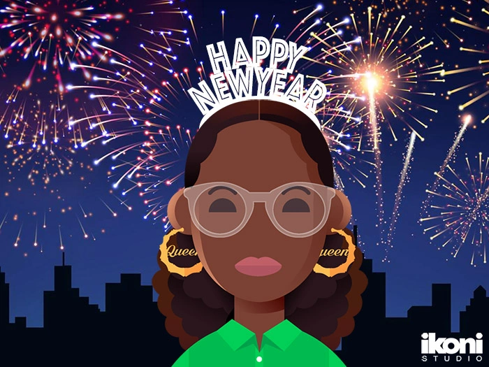 Ikoni Studio Happy New Year